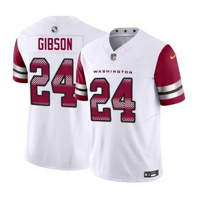 Men & Women & Youth Washington Commanders #24 Antonio Gibson White 2023 F.U.S.E. Vapor Limited Football Stitched Jersey,We sell and wholesale Men & Women & Youth Washington Commanders #24 Antonio Gibson White 2023 F.U.S.E. Vapor Limited Football Stitched Jersey on line form chian!